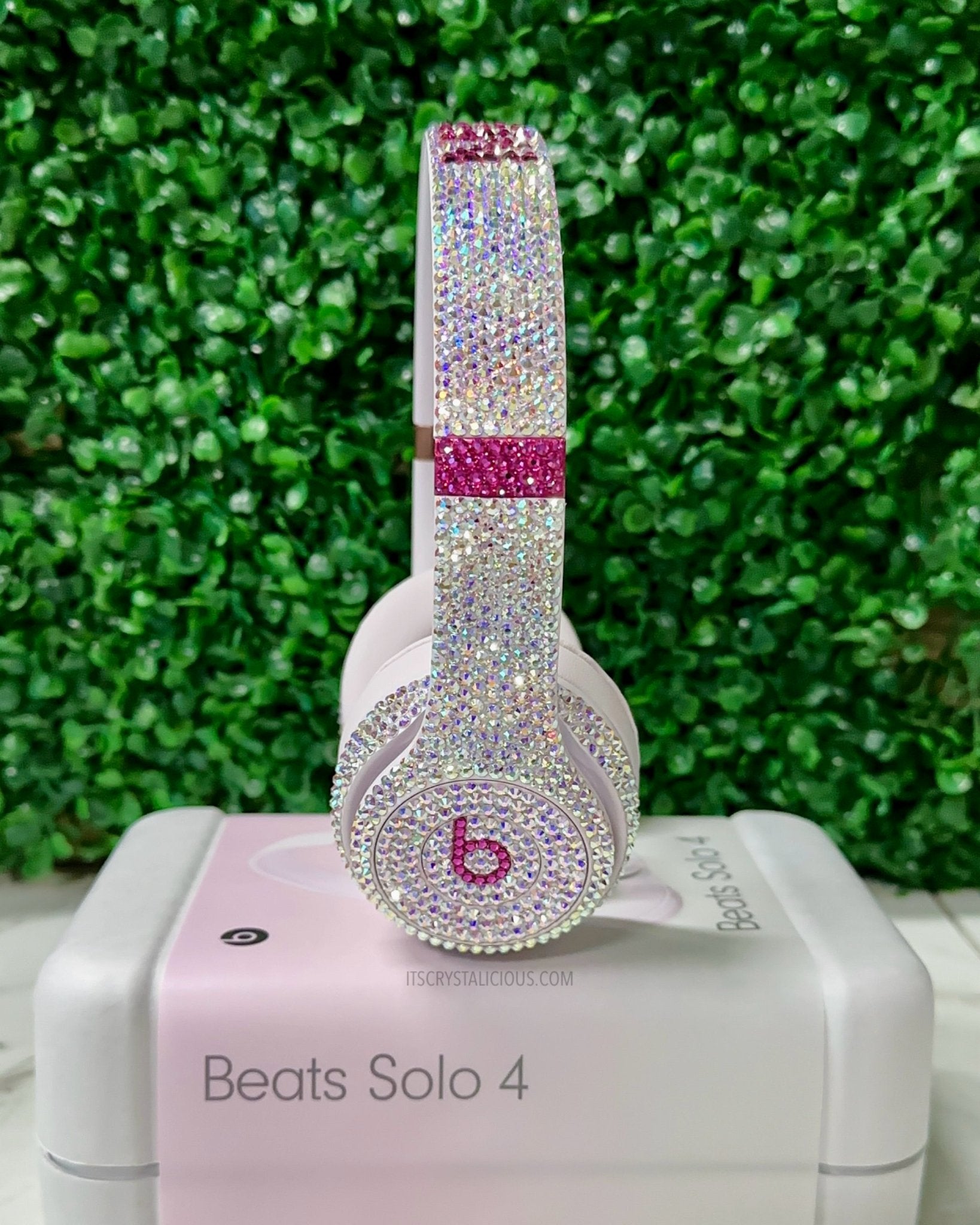 Custom embellished Beats By Dre Crystal Headphones - Solo4 * - It's Crystalicious®
