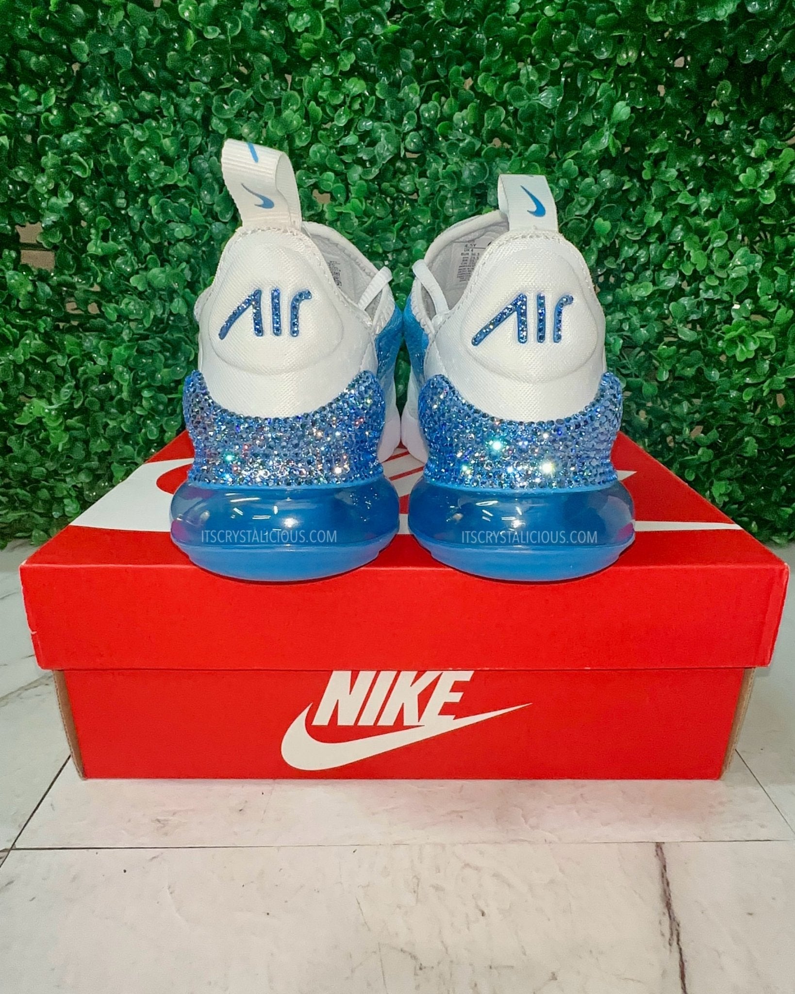 Nike Air Max 270 Dutch Blue Crystals - It's Crystalicious®