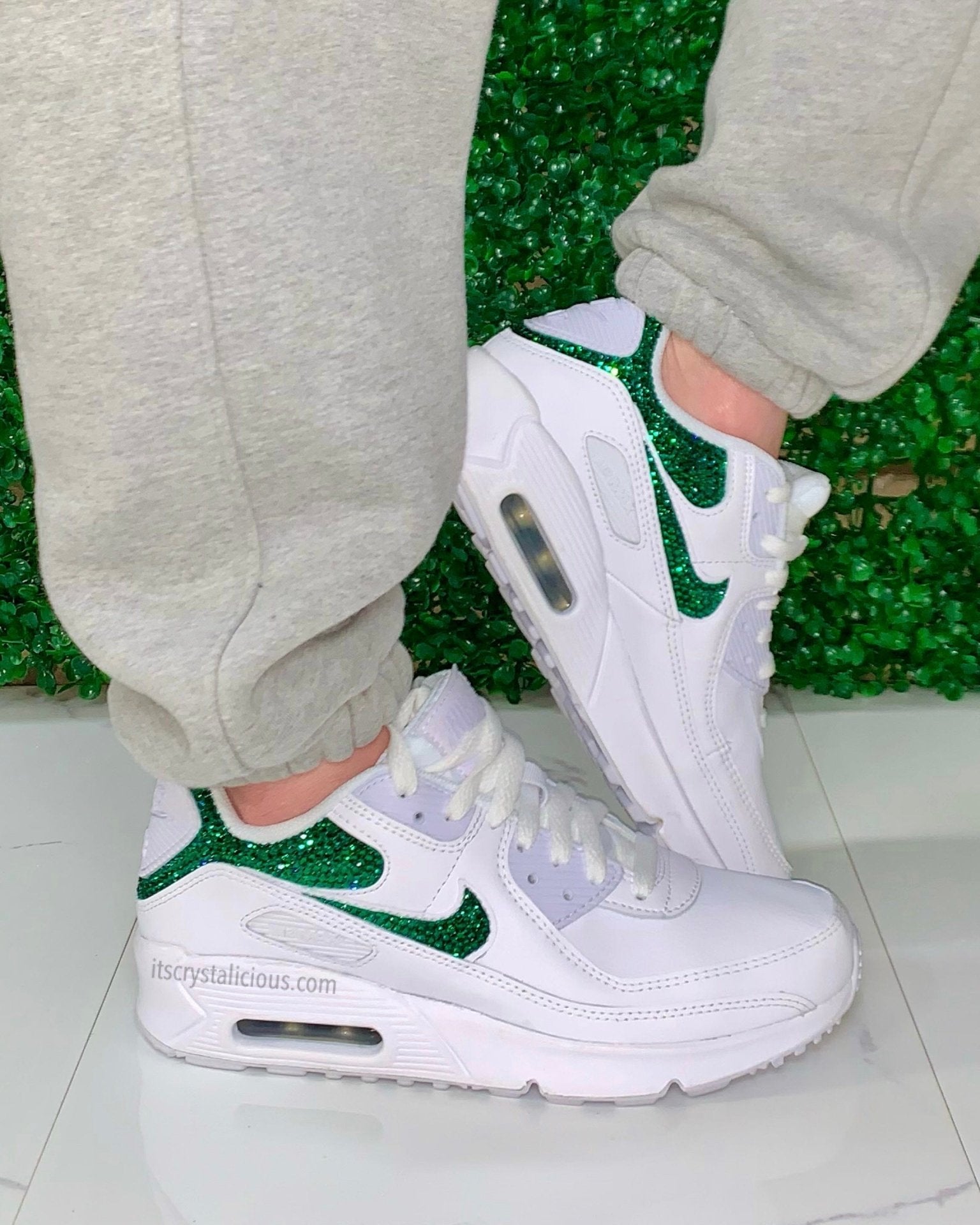Nike Air Max 90 - Emerald/Emerald* - It's Crystalicious®