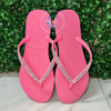 Thin Strap Embellished Havaianas - 2 Rows. *