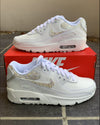 Nike Air Max 90’s - Crystal/Crystal AB *