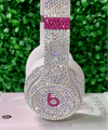 Beats By Dre Crystal Solo4 Headphones - Cloud Pink/Crystal AB/Fuchsia* - It's Crystalicious®