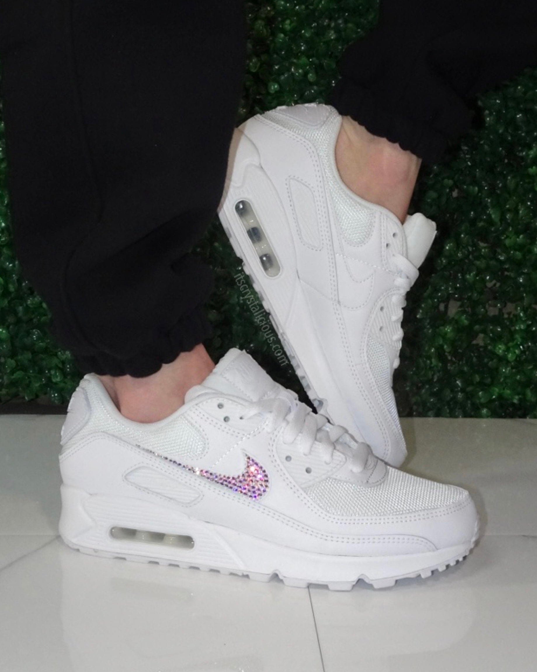 Nike Air Max 90 - White/Crystal AB* - It's Crystalicious®