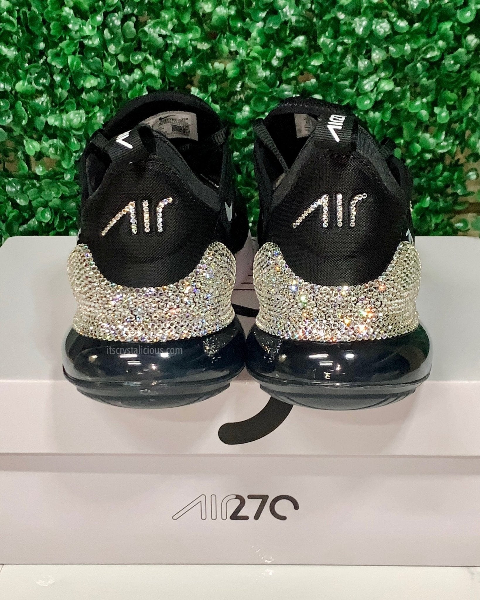 Nike Air Max 270 Black/White/Crystal * - It's Crystalicious®