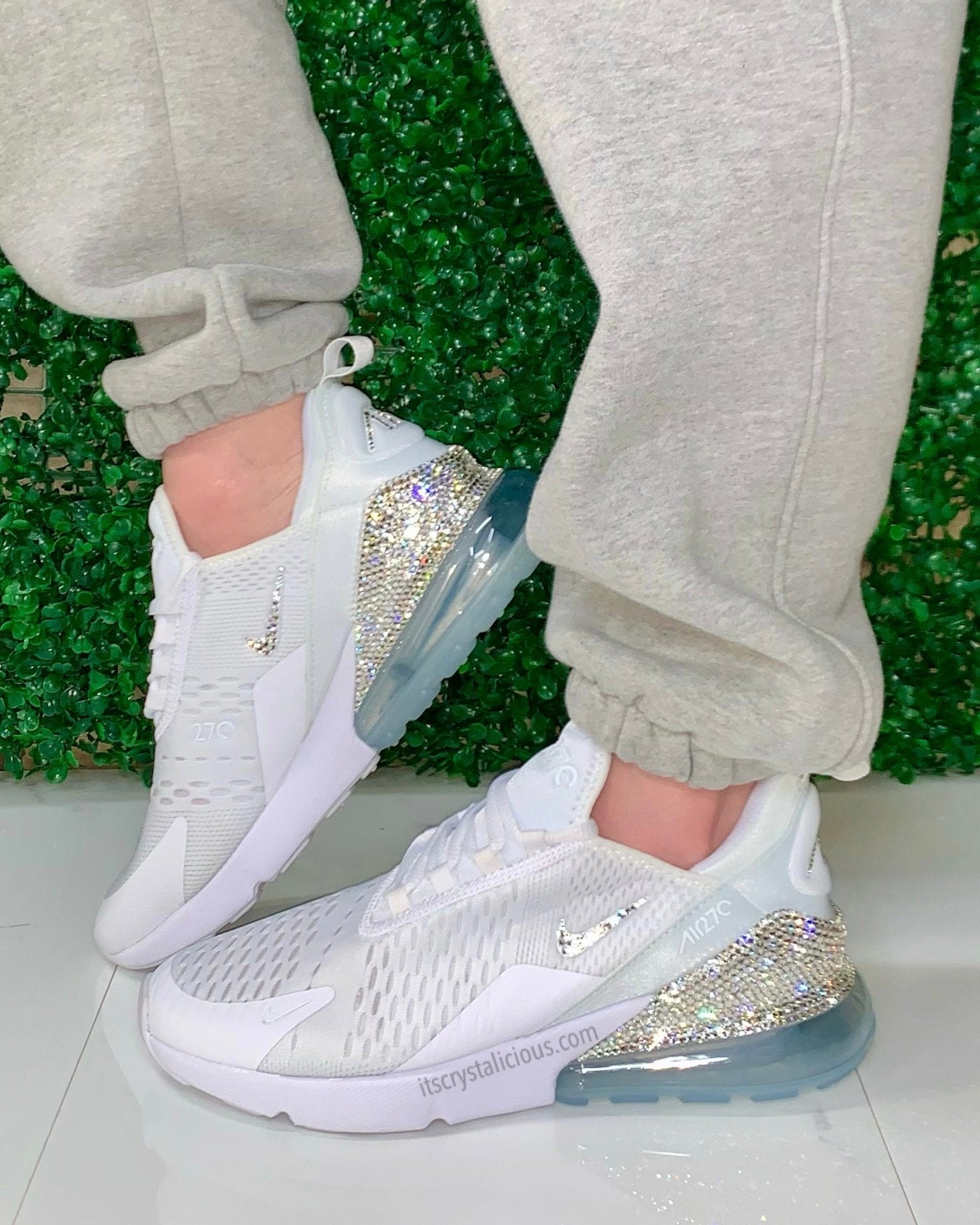 Nike Air Max 270 White/Crystal* - It's Crystalicious®
