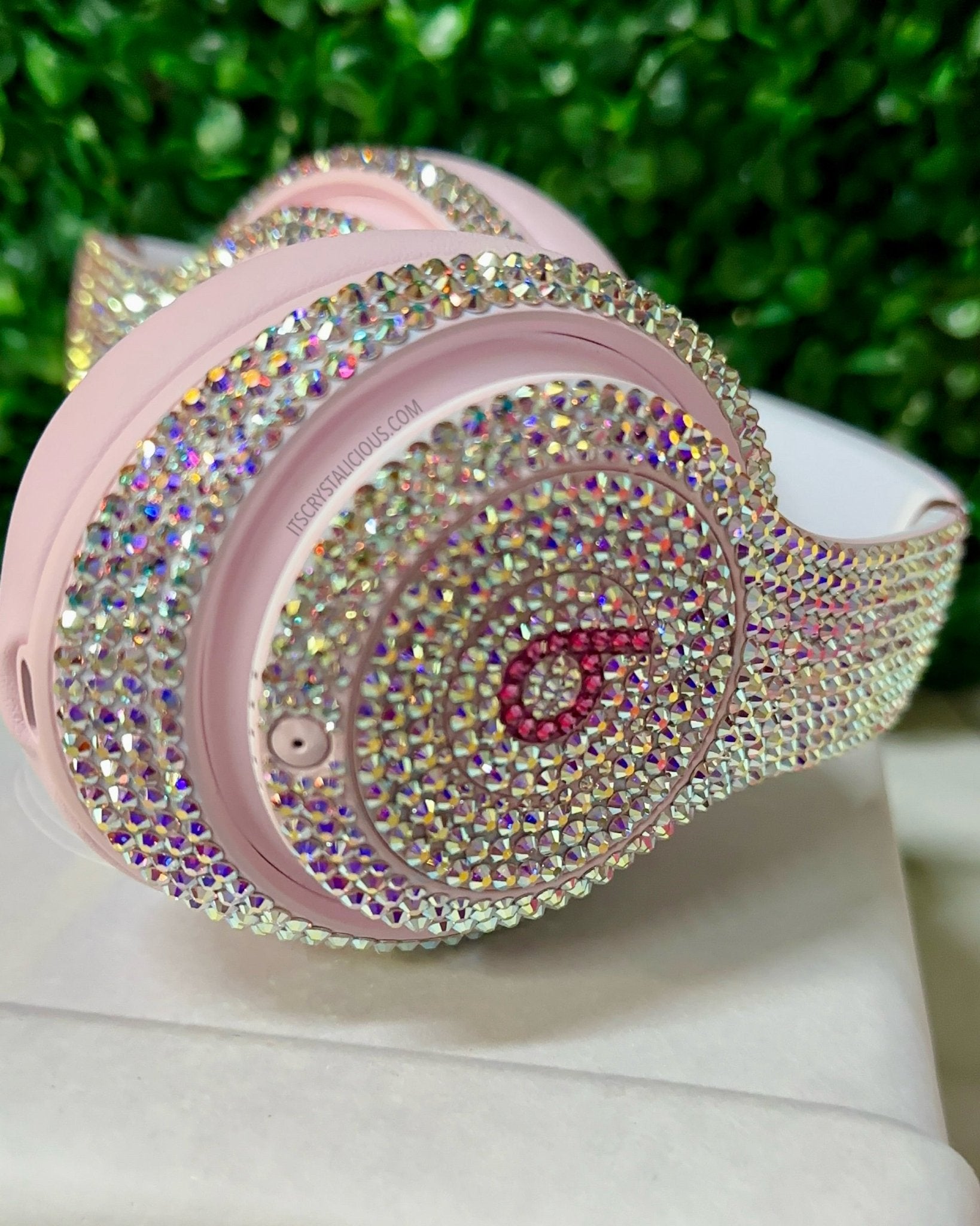 Limited Edition Soft Pink Beats By Dre Crystal Headphones - Studio Pro * - It's Crystalicious®