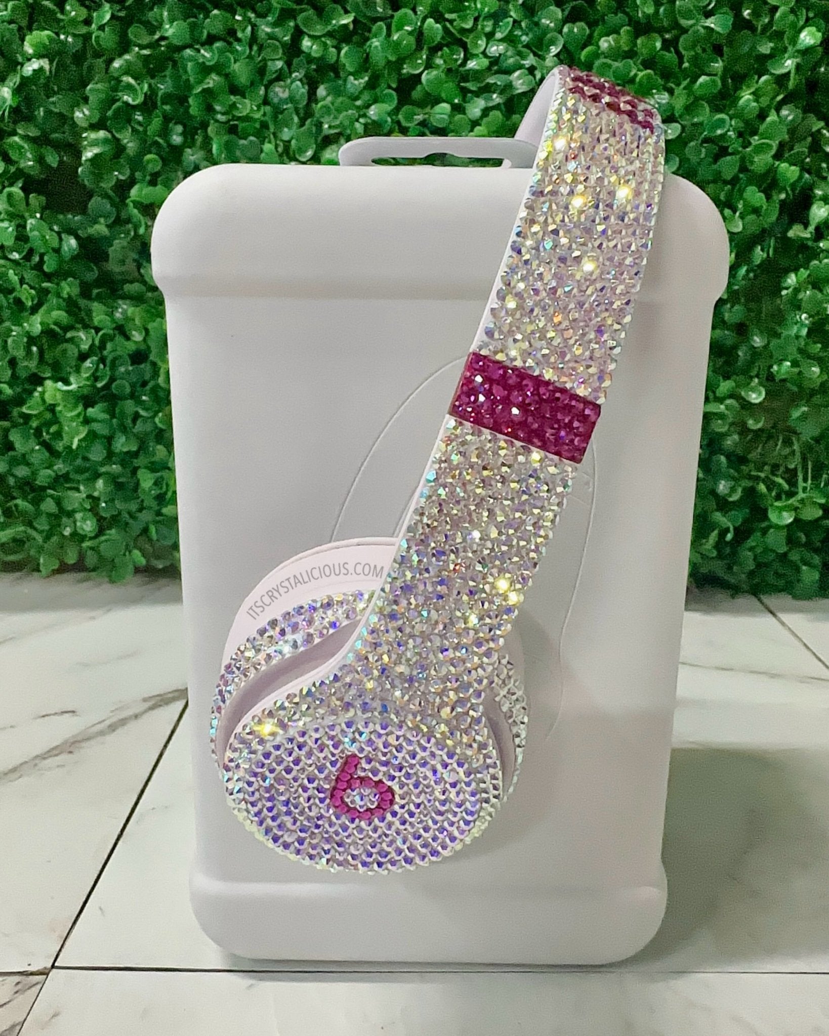 Beats By Dre Crystal Solo4 Headphones - Cloud Pink/Crystal AB/Fuchsia* - It's Crystalicious®