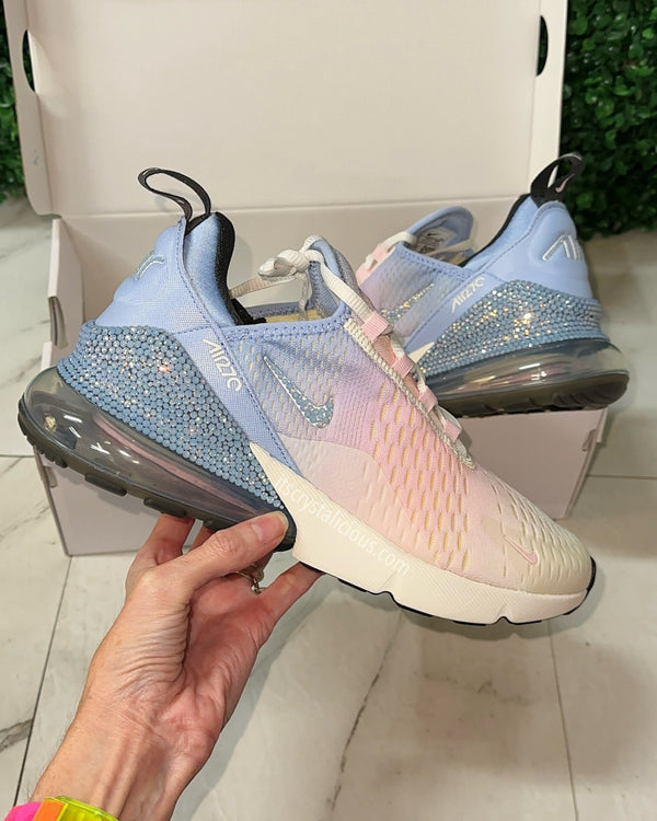 Nike Air Max 270 Alabaster/Pink Foam/Lt Sapphire Opal * - It's Crystalicious®