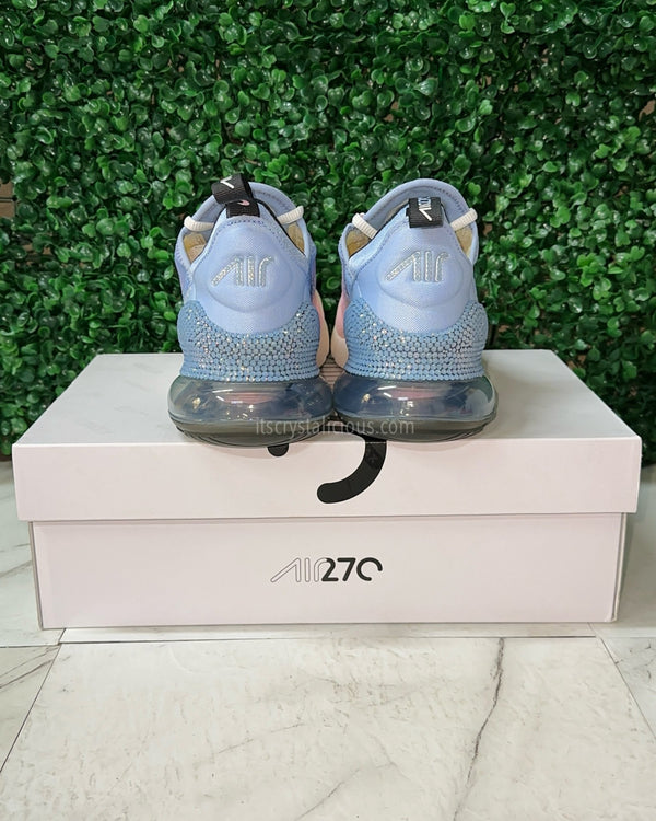 Nike Air Max 270 Alabaster/Pink Foam/Lt Sapphire Opal * - It's Crystalicious®