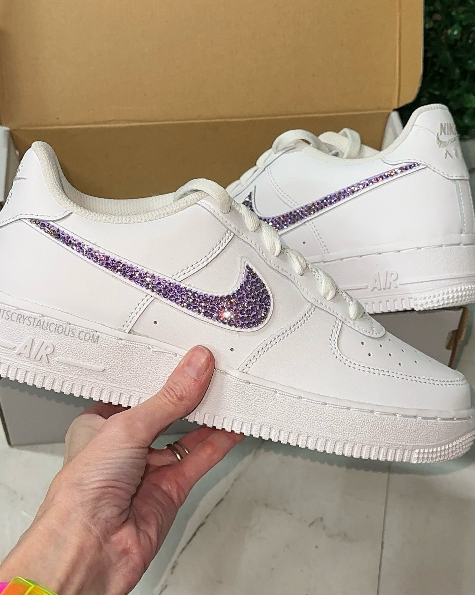 RTS - Nike Air Force 1 - Vitrail Lt - Size 8.5/7Y * - It's Crystalicious®