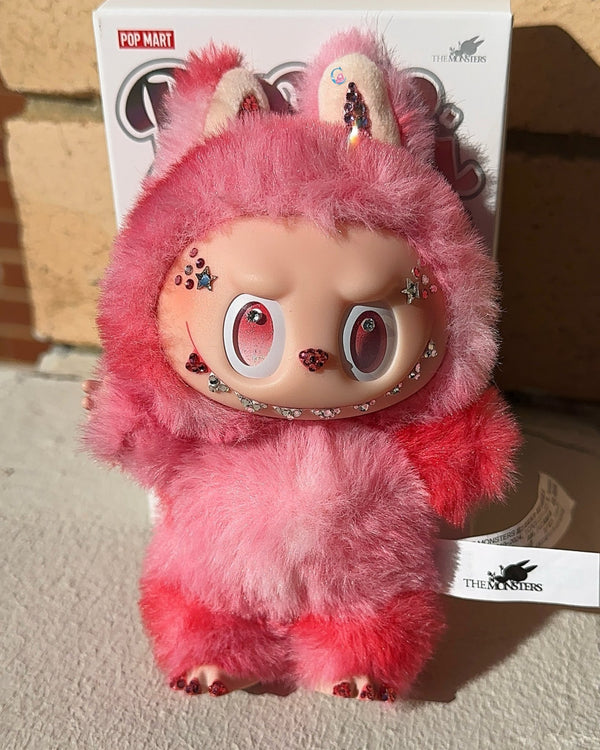 LOVE Crystal LABUBU THE MONSTERS - Big Into Energy Vinyl Face* - It's Crystalicious®