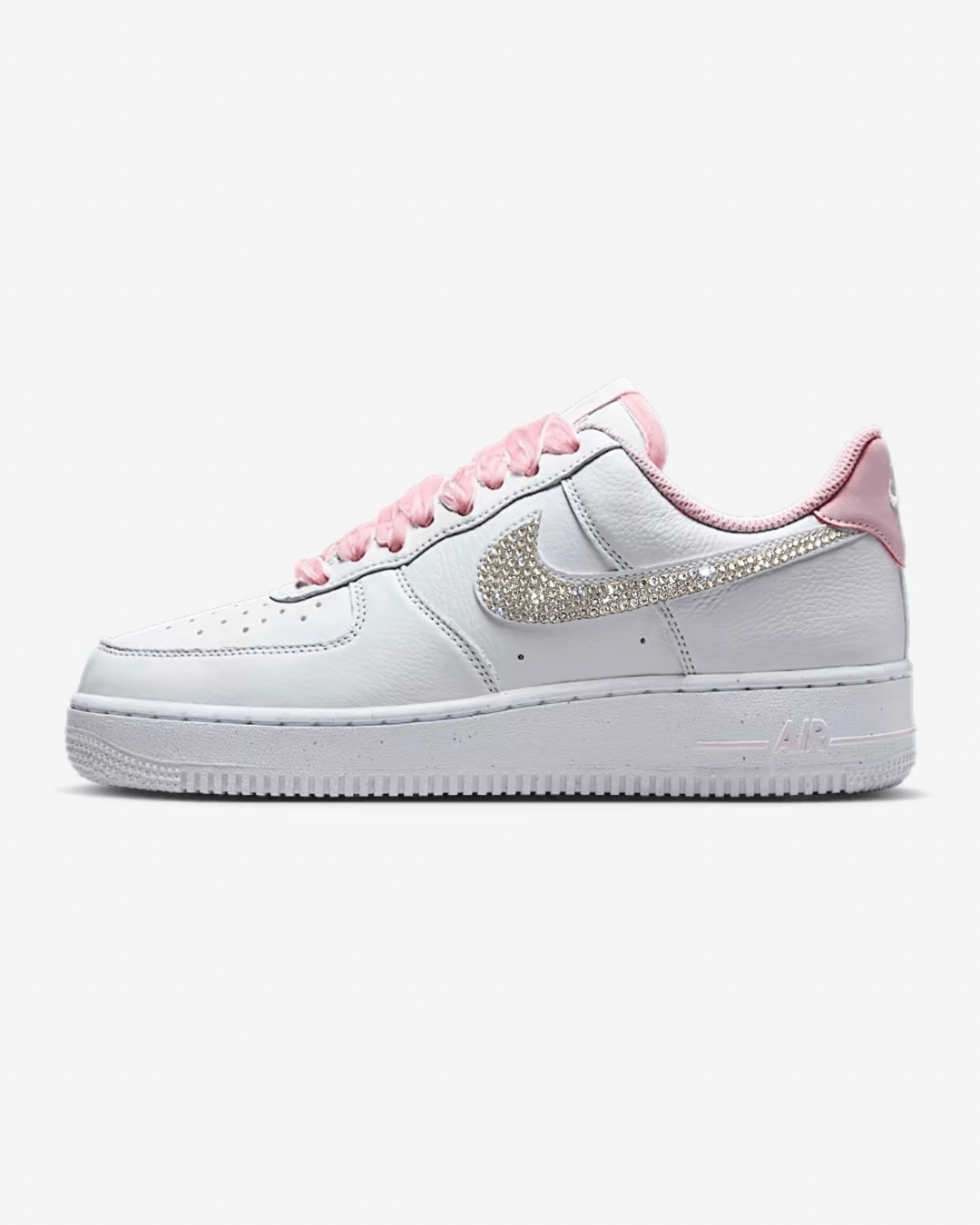 Special Edition Nike Air Force 1 - Pink Foam Velvet * - It's Crystalicious®