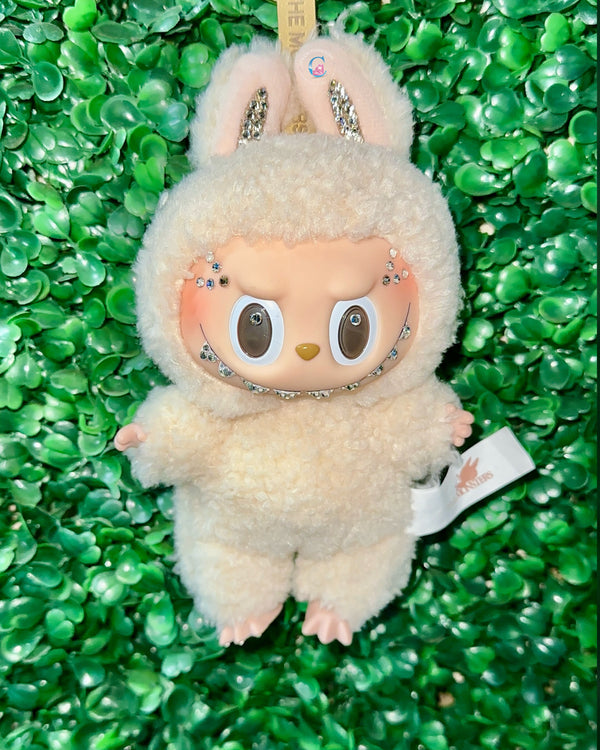 RTS - Soymilk - Crystal LABUBU THE MONSTERS - Exciting Macaron Vinyl Face*