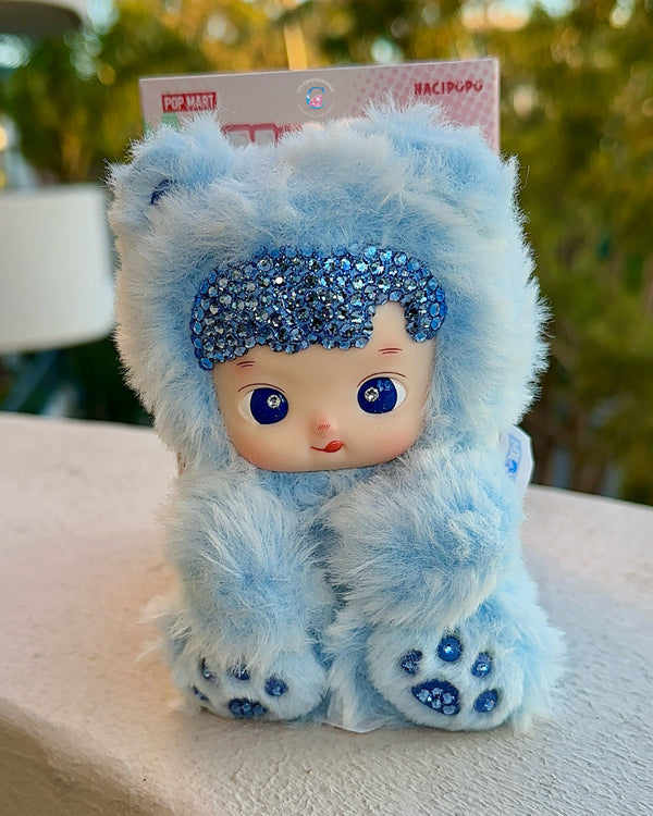 RTS - Blueberry - Crystal HACIPUPU Gummy Bear Series-Vinyl Plush Pendant*
