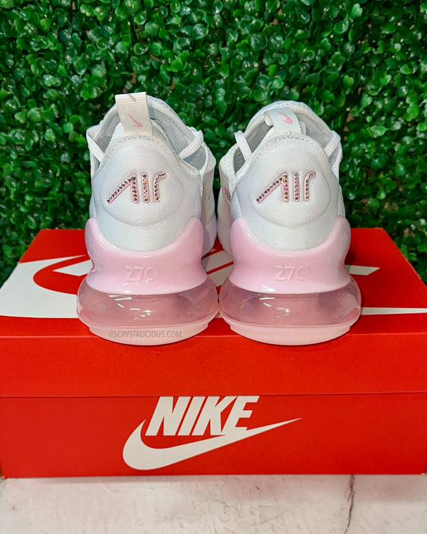 Nike Air Max 270 White/Pink Foam - Minimal*