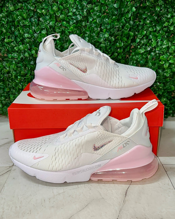 Nike Air Max 270 White/Pink Foam - Minimal*