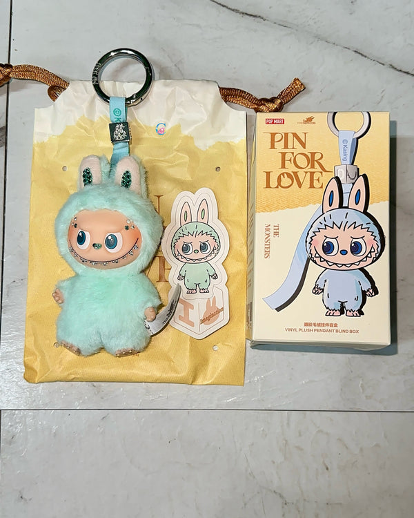 Crystal LABUBU THE MONSTERS - Pin For Love Vinyl Face Blind Box*