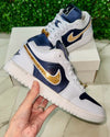 RTS - Jordan 1 - Football Grey/Midnight Navy/Golden Honey - Size US 7*