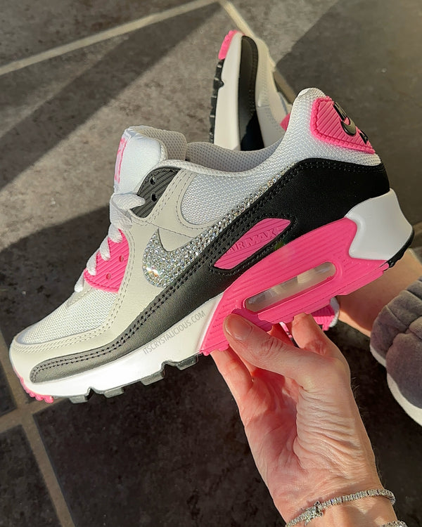 Nike Air Max 90 - White/Pink Glow/Crystal *