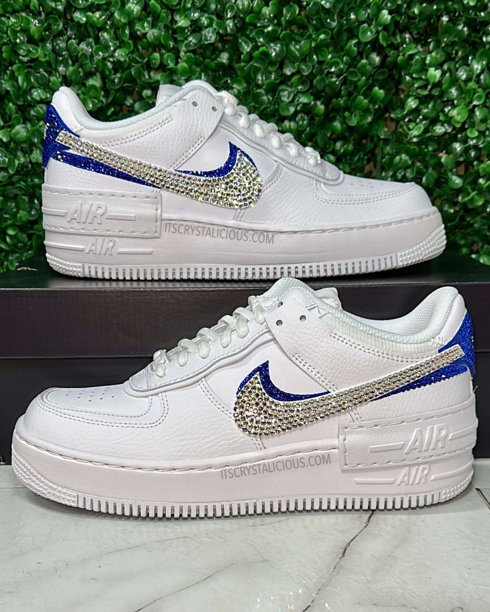 Nike Air Force 1 Shadow - Crystal/Sapphire * - It's Crystalicious®
