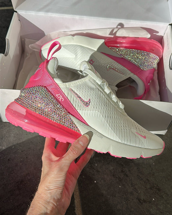 Nike Air Max 270 Pink Spell/Crystal AB* - It's Crystalicious®