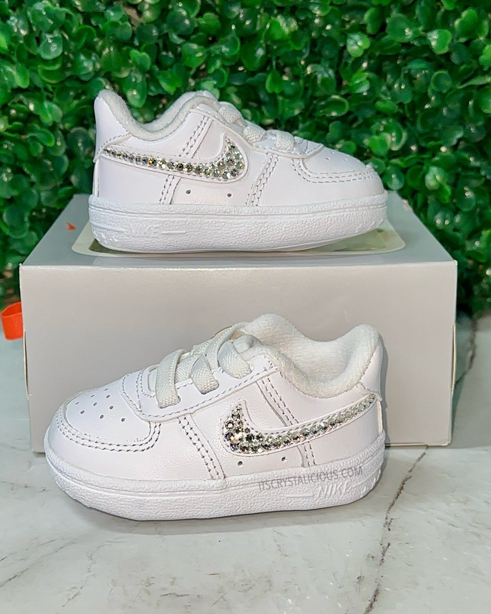 Baby Crib Nike Air Force 1 - Crystal * - It's Crystalicious®
