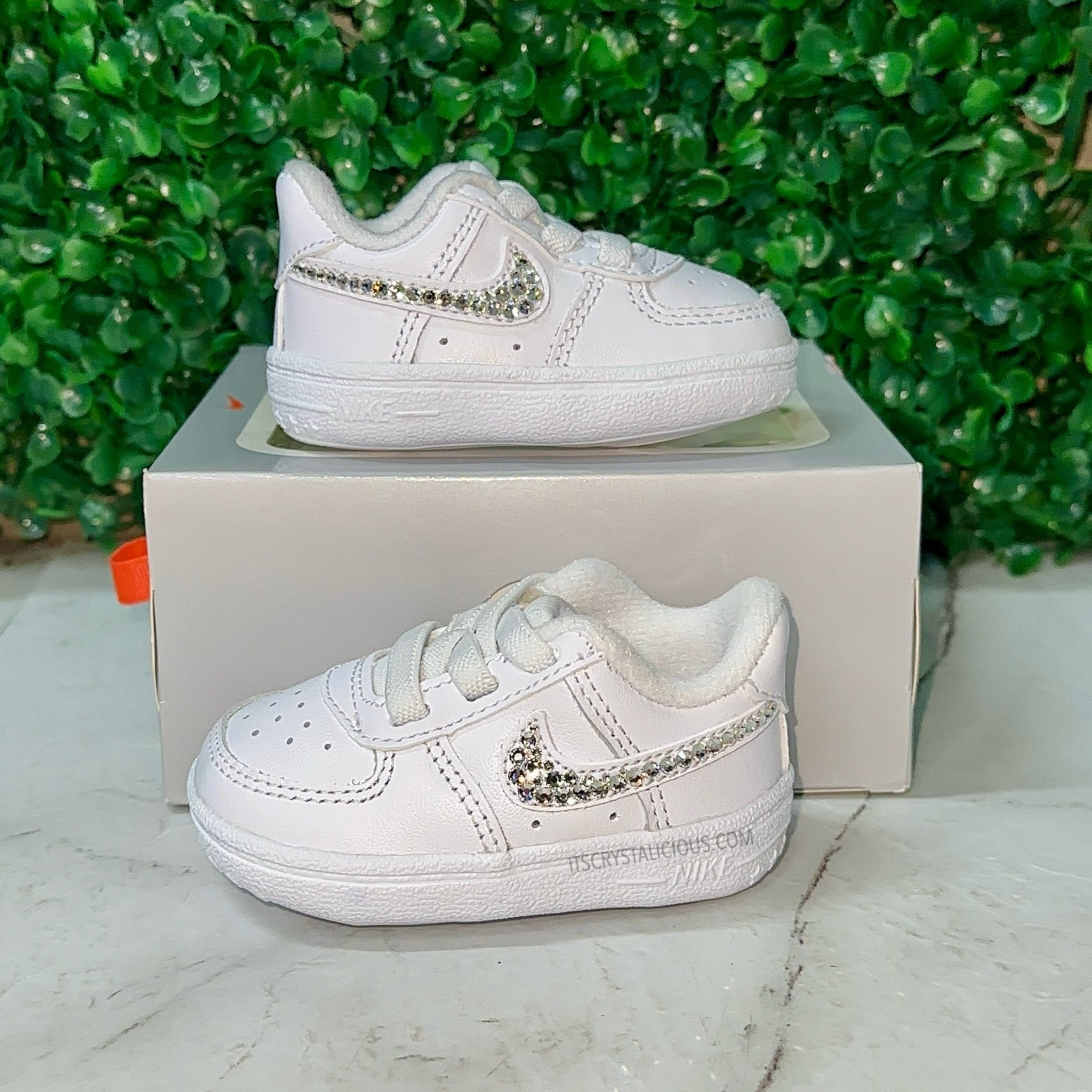 Baby Crib Nike Air Force 1 - Crystal * - It's Crystalicious®