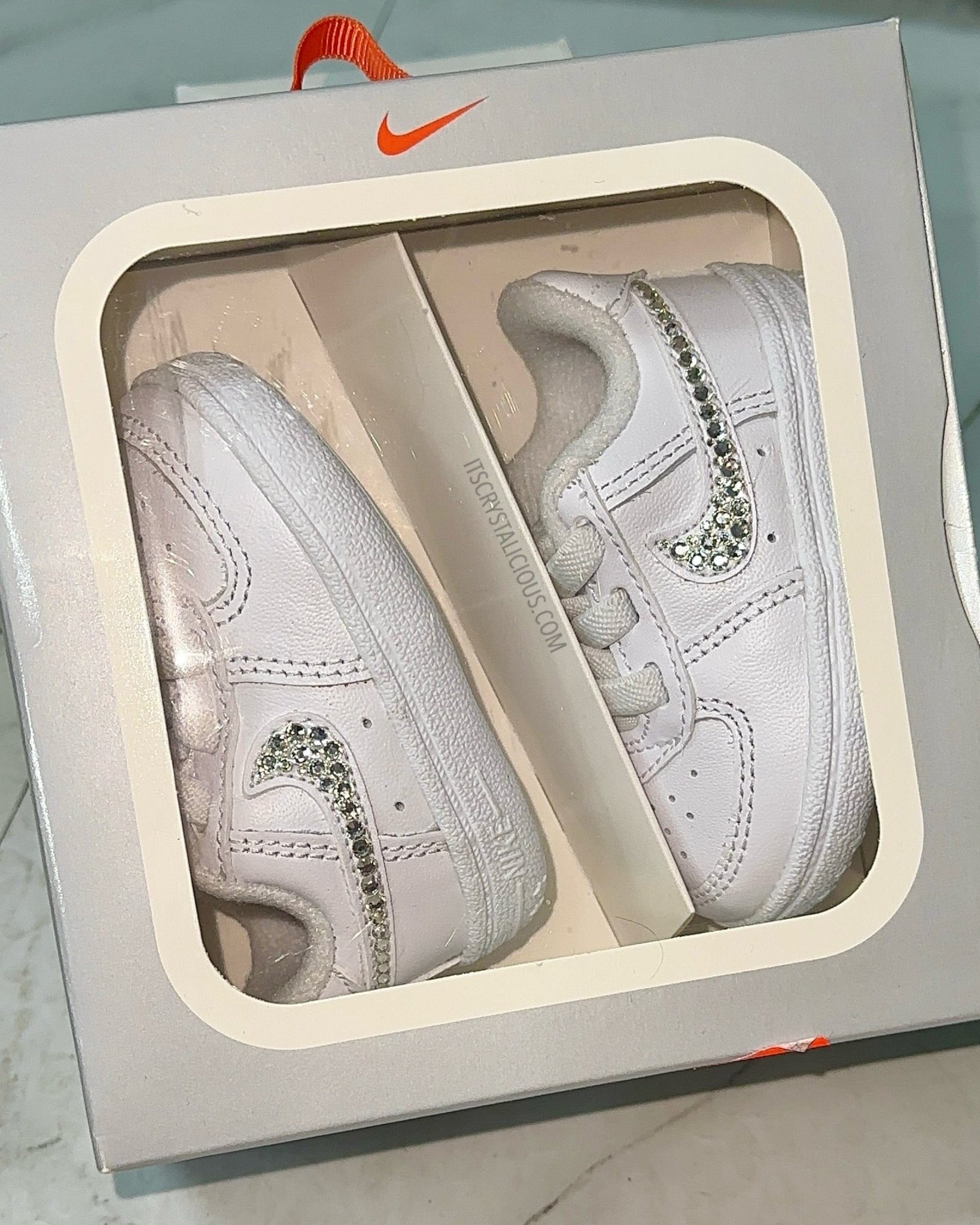 Baby Crib Nike Air Force 1 - Crystal * - It's Crystalicious®
