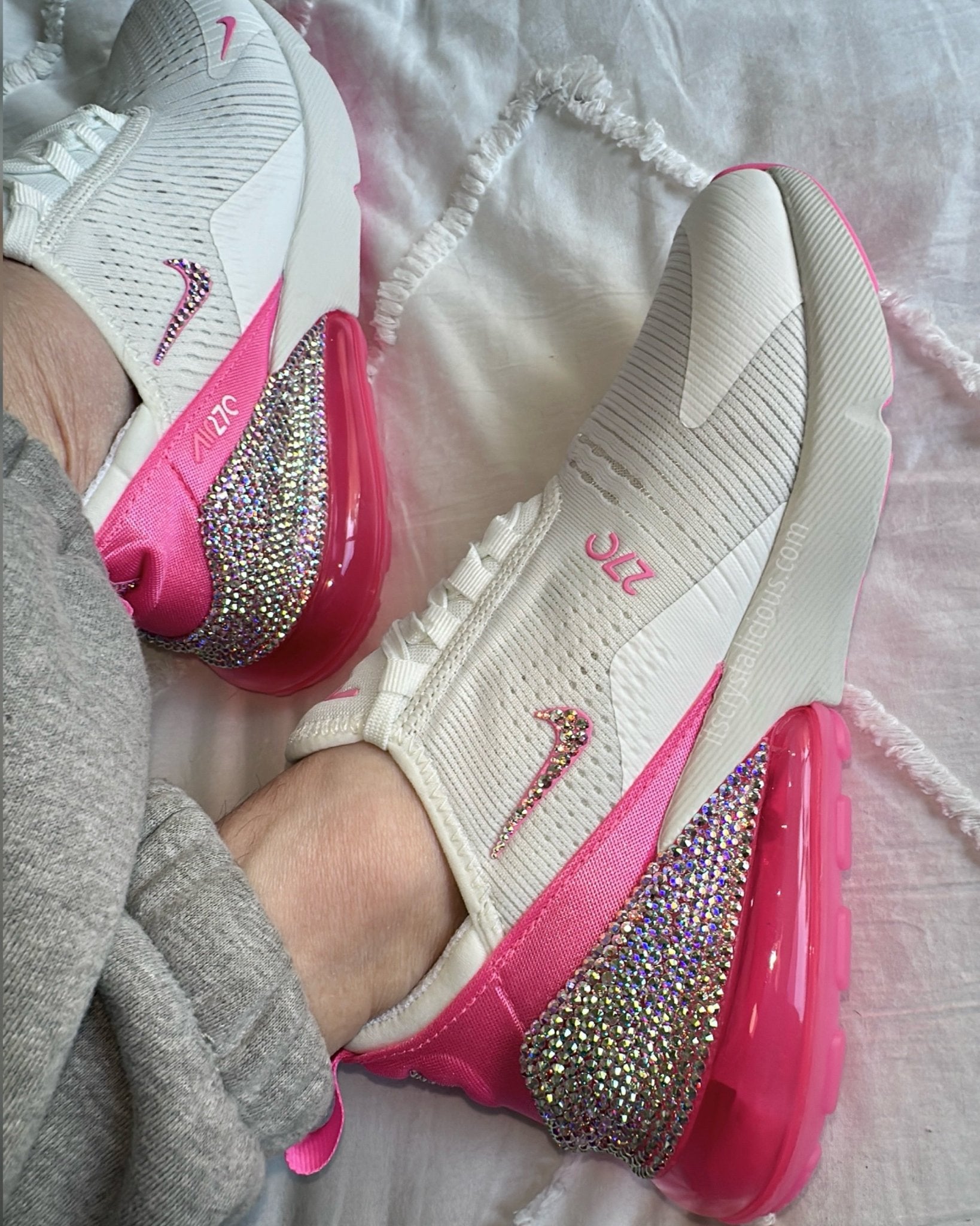 Nike Air Max 270 Pink Spell/Crystal AB* - It's Crystalicious®