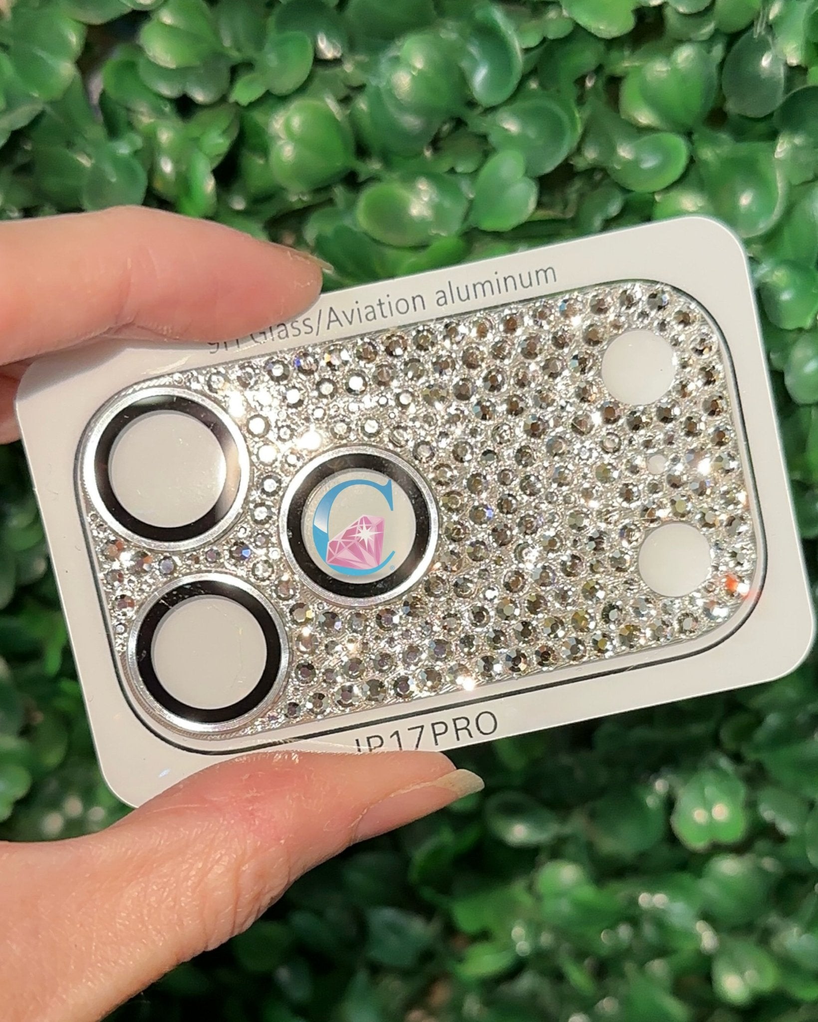 iPhone Lens Cover - Silver/Crystal* - It's Crystalicious®