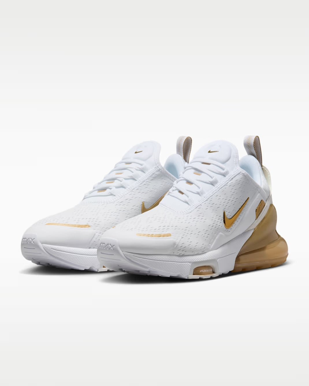 Nike Air Max 270 Premium - Team Gold Custom Crystal* - It's Crystalicious®