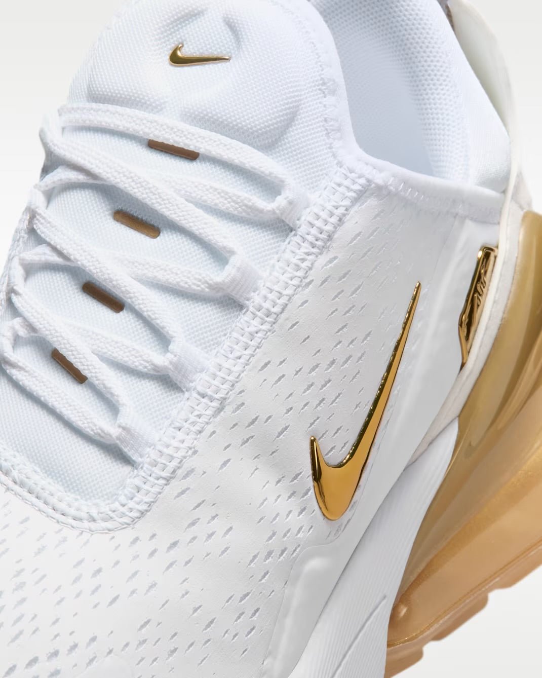 Nike Air Max 270 Premium - Team Gold Custom Crystal* - It's Crystalicious®