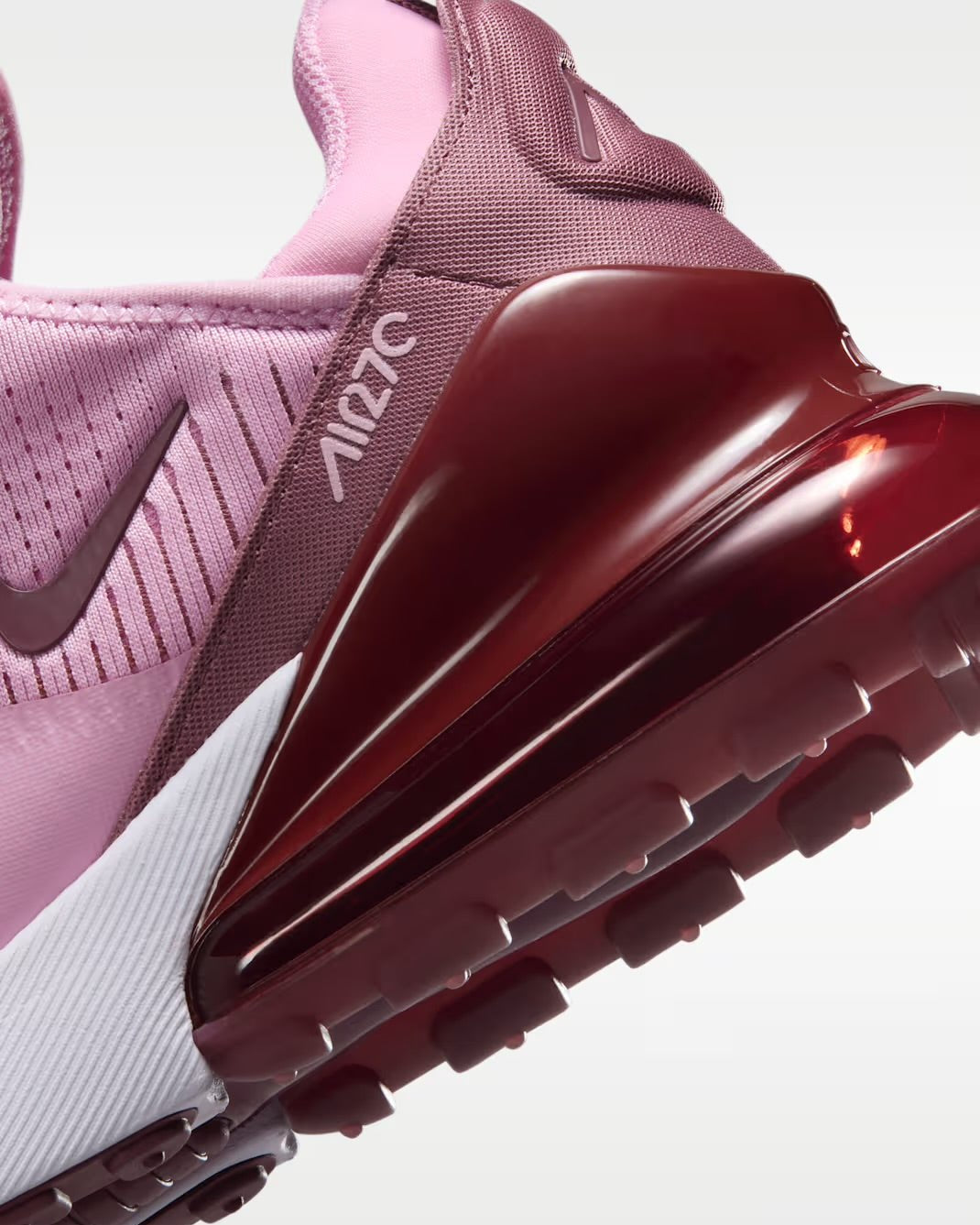 Nike Air Max 270 Pink Smoke: Custom Crystal - It's Crystalicious®