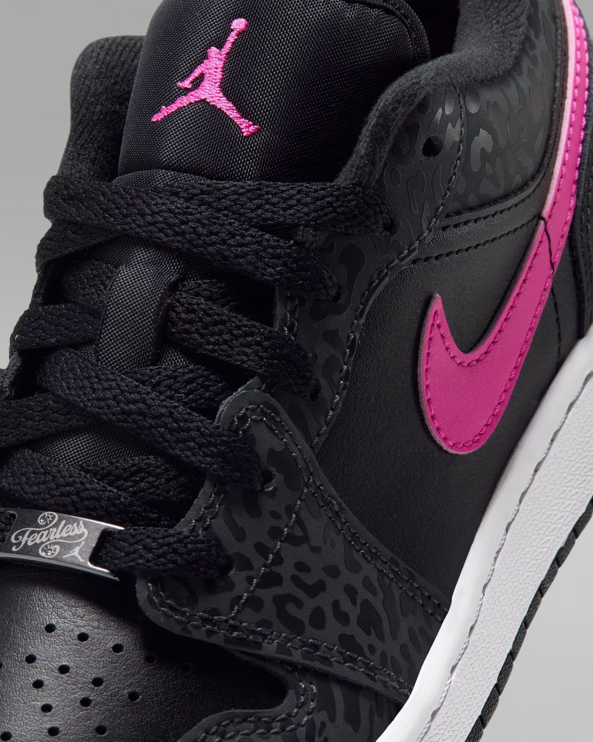 Jordan 1 - Fuchsia Leopard/Crystals - Lows - It's Crystalicious®
