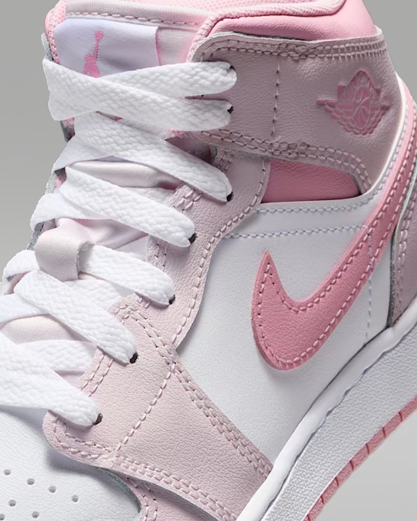 Jordan 1 - White/Pearl Pink - Mids*
