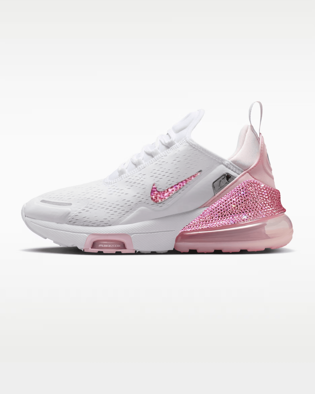 Nike Air Max 270 Premium - Pearl Pink Custom Crystal* - It's Crystalicious®