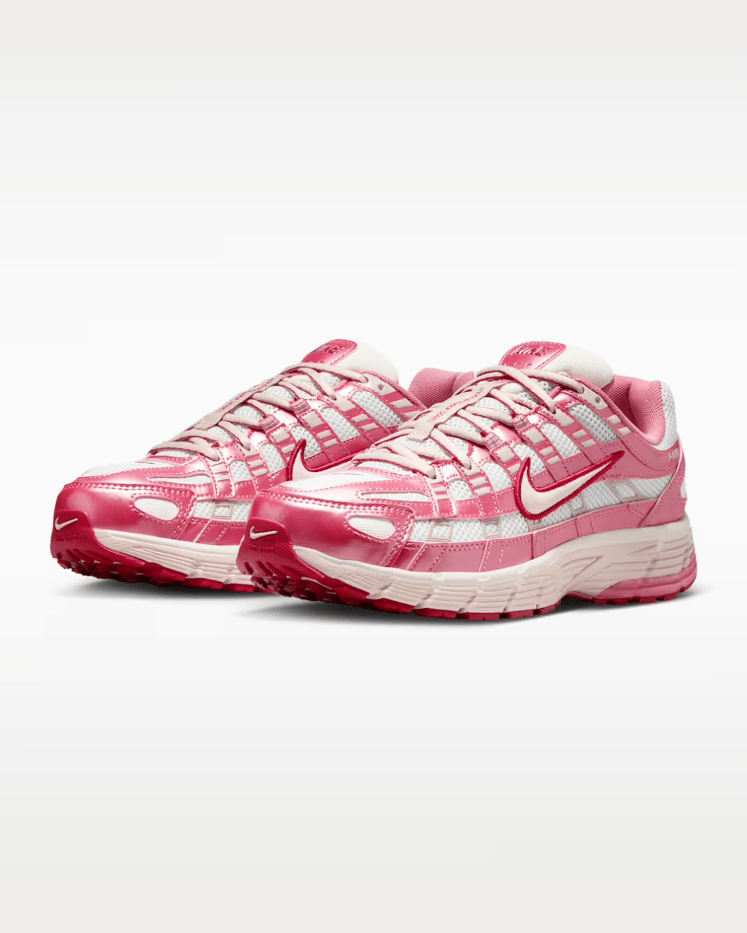 Nike P - 6000 White/Peony * - It's Crystalicious®