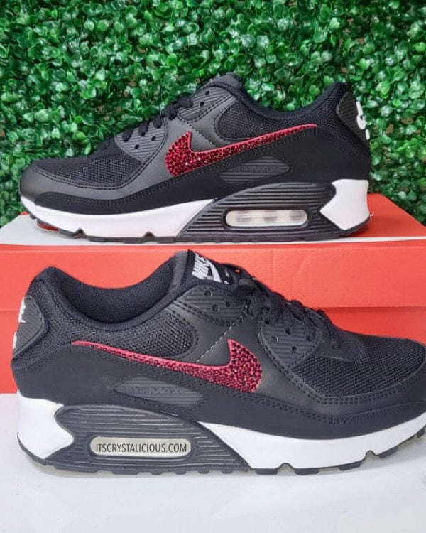 Nike Air Max 90 - Black/White/Siam* - It's Crystalicious®