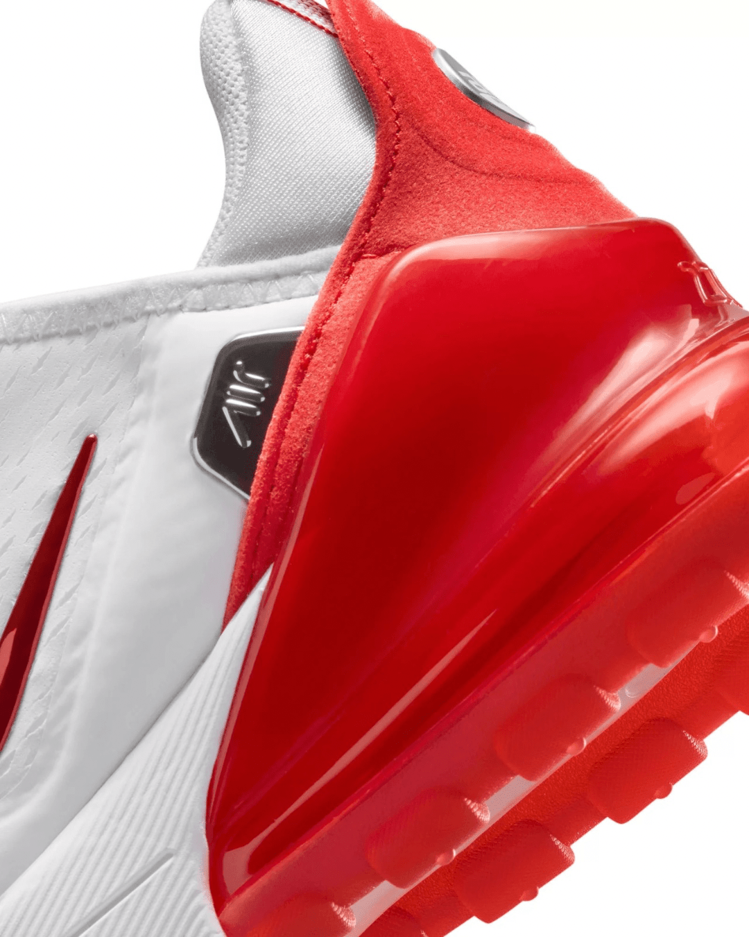 Nike Air Max 270 Premium - Red/White Custom Crystal - It's Crystalicious®
