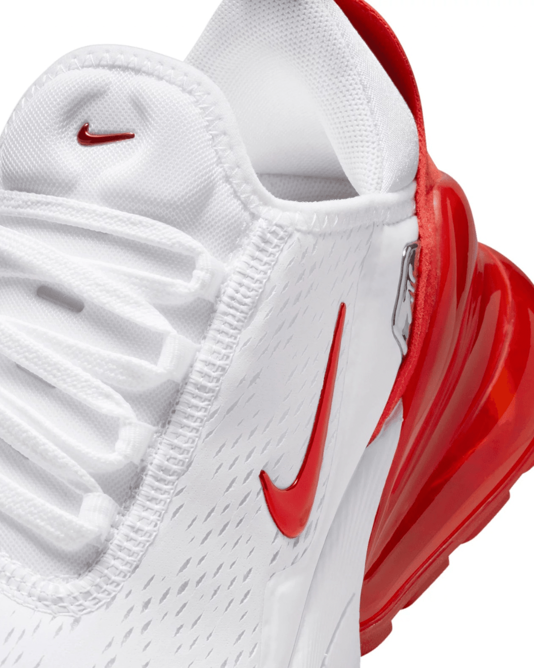 Nike Air Max 270 Premium - Red/White Custom Crystal - It's Crystalicious®