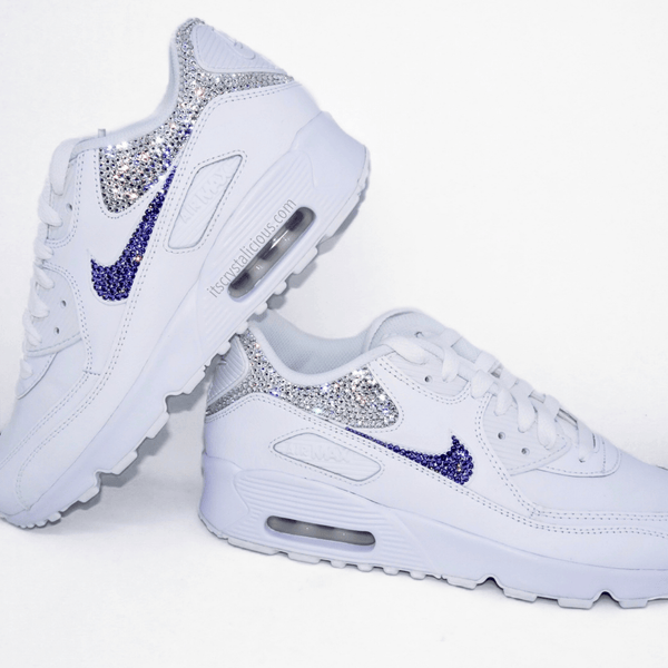 Nike Air Max 90’s - Back & Ticks* - It's Crystalicious®