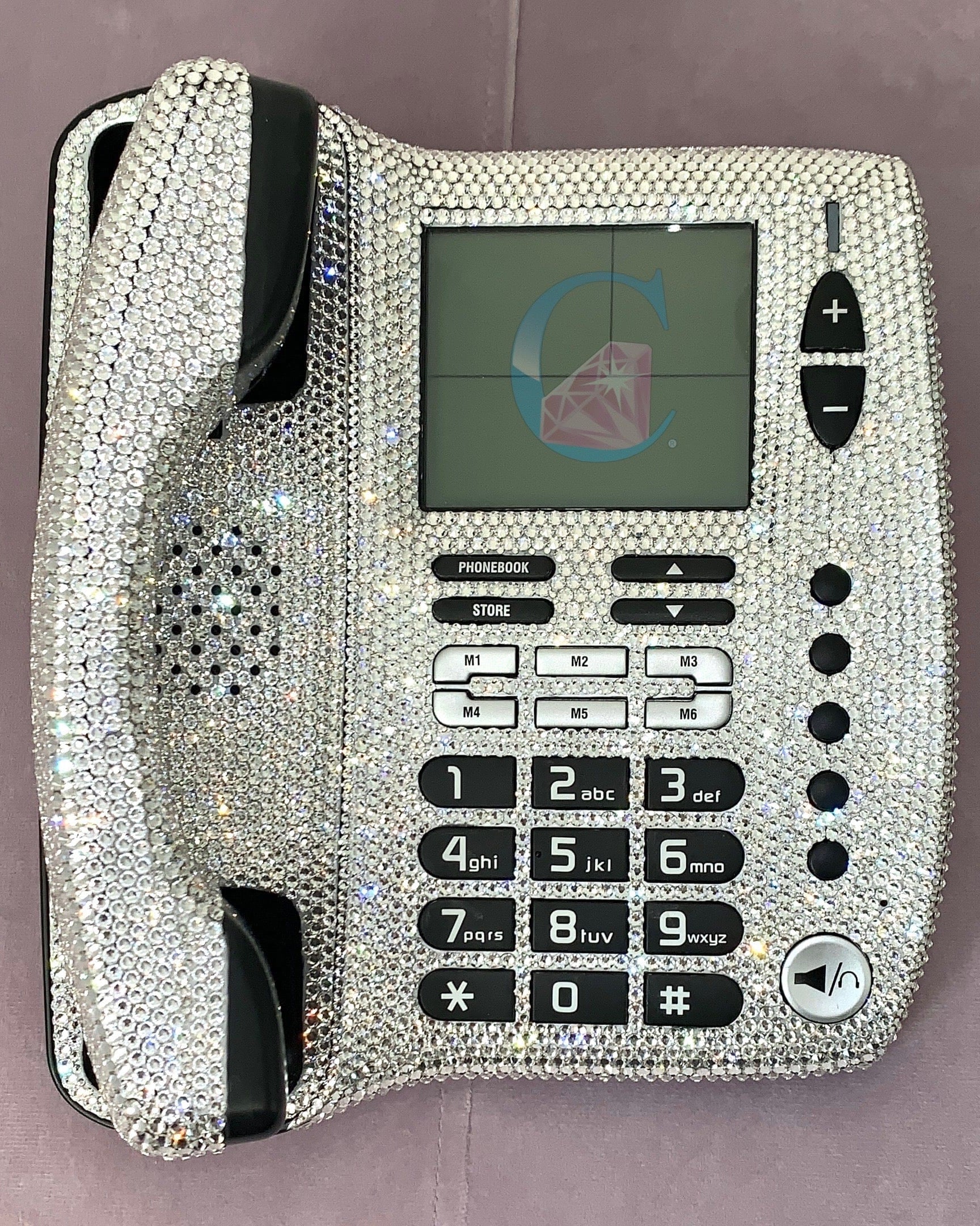 Desk Phone - Crystal Clear * - It's Crystalicious®