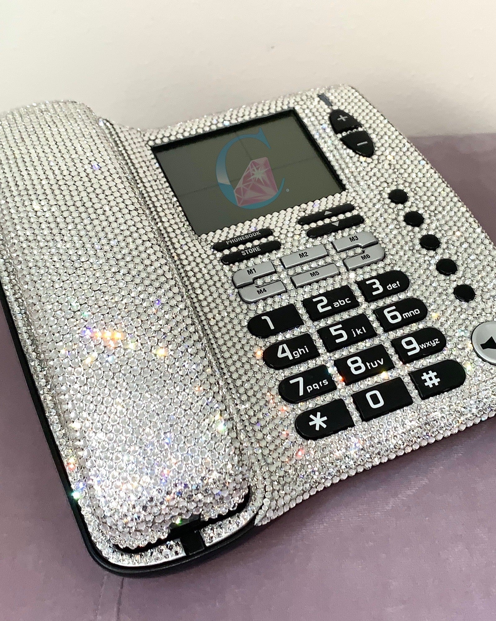Desk Phone - Crystal Clear * - It's Crystalicious®