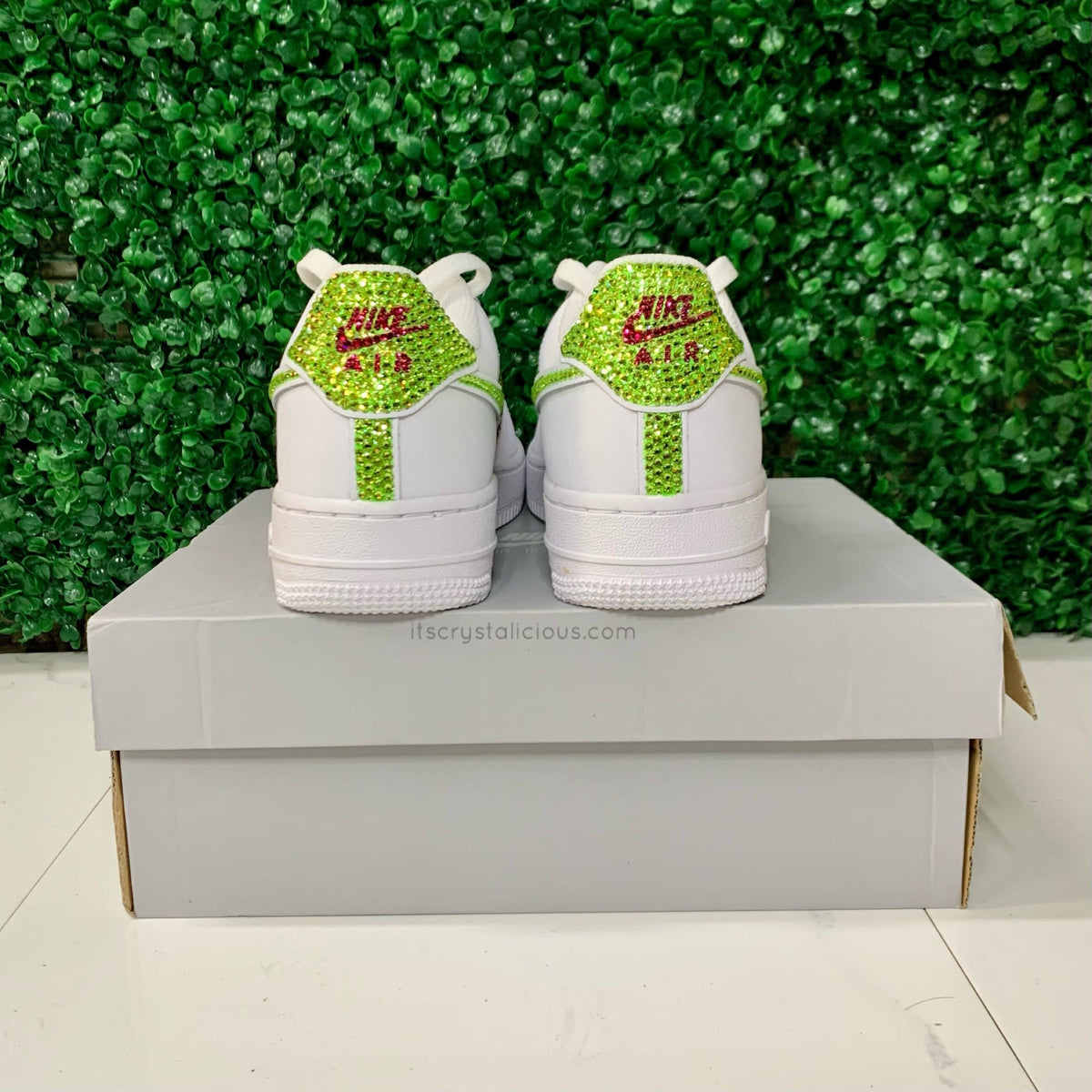 custom air force 1 crystal