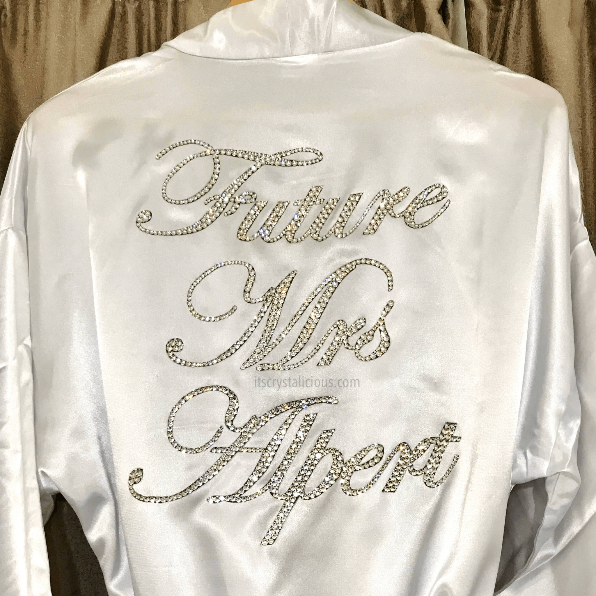 Satin Robe - Future Mrs * - It's Crystalicious®