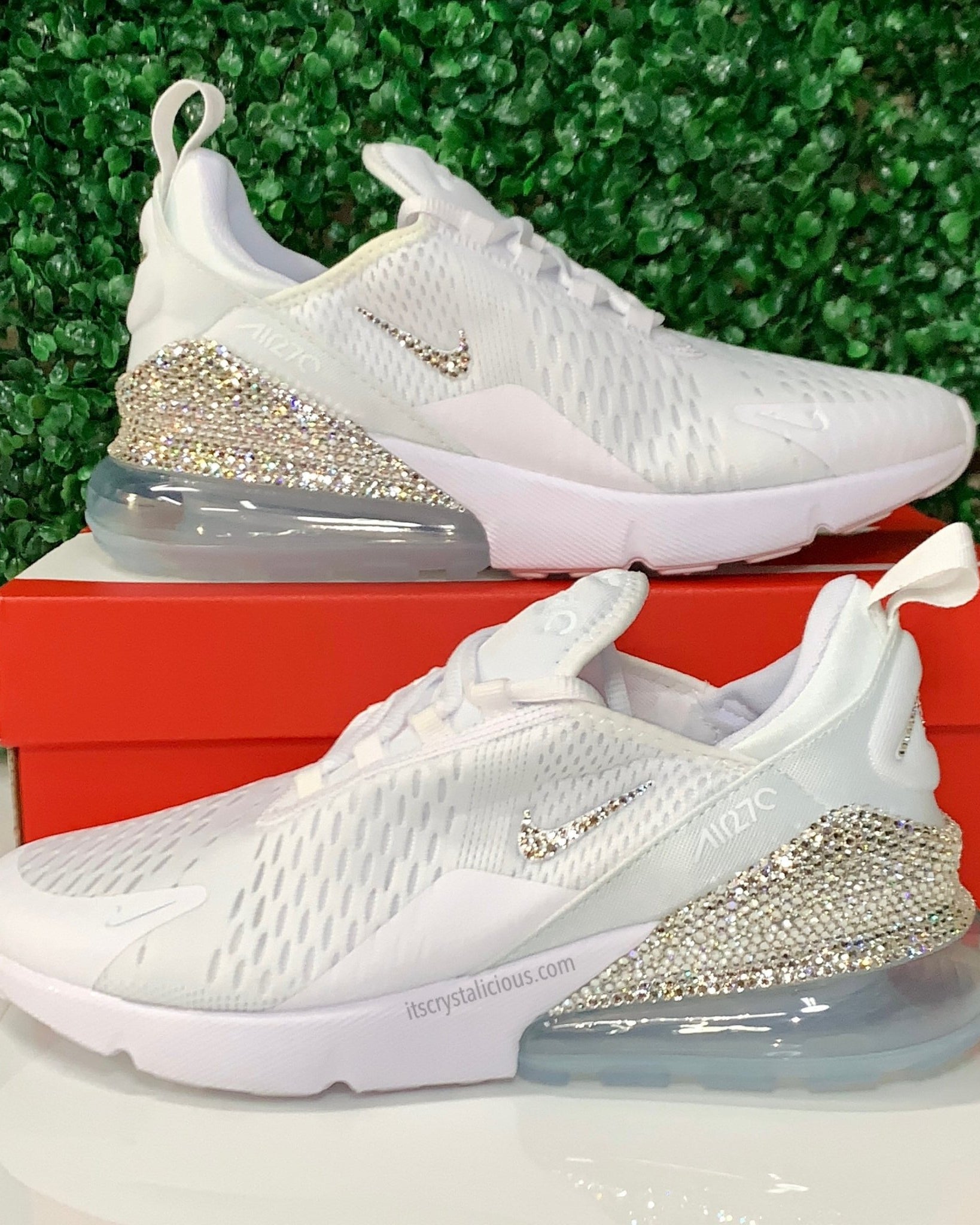 Nike Air Max 270 White/Crystal* - It's Crystalicious®