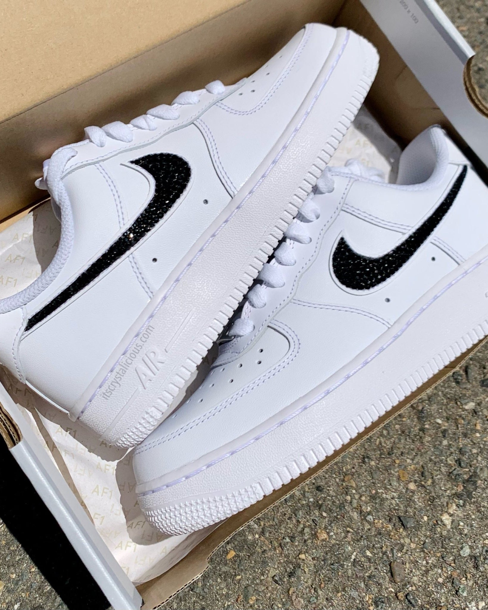 Nike Air Force 1 - Jet* - It's Crystalicious®