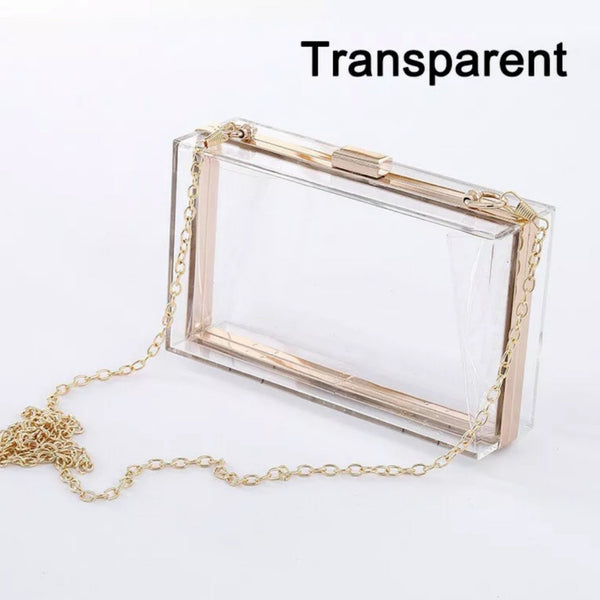 Personalised Acrylic Clutch Purse*