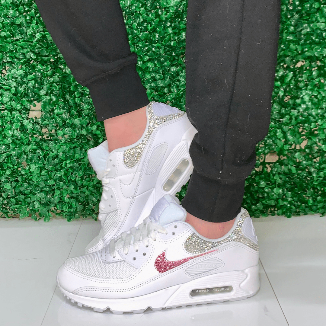 Nike Air Max 90’s - Lt Rose/Crystal * - It's Crystalicious®