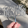 Fancy Mr ❤ Mrs Wedding Crystal Cake Topper * - It's Crystalicious®
